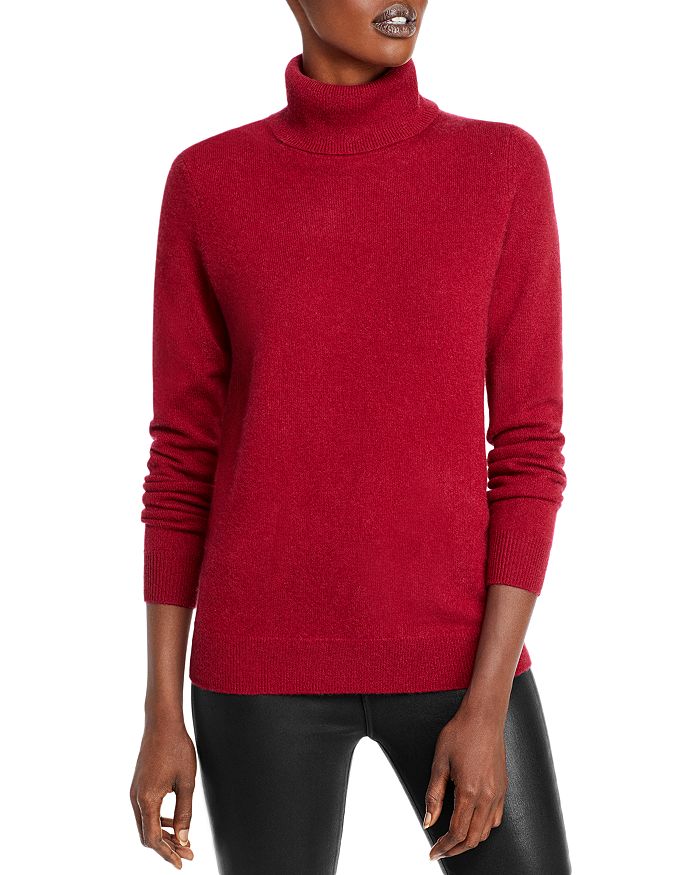 C By Bloomingdale's Cashmere Turtleneck Sweater - 100% Exclusive In Rust