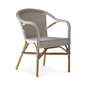 Sika Design S Madeleine Rattan Bistro Arm Chair In White