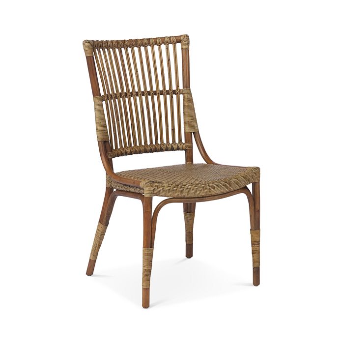 Sika Designs S Piano Rattan Dining Side Chair In Brown