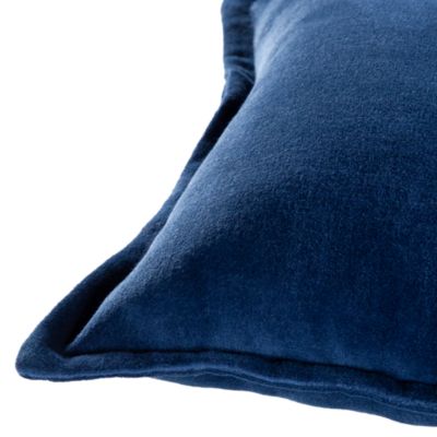 Cotton Velvet Lumbar Pillow
