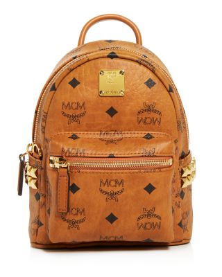 MCM Stark Bebe Boo Side Studs Backpack in Visetos Bloomingdale s