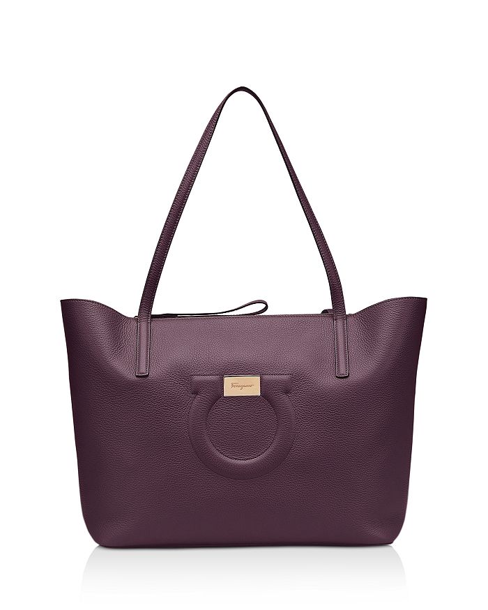 Salvatore Ferragamo City Medium Leather Tote Bloomingdale's