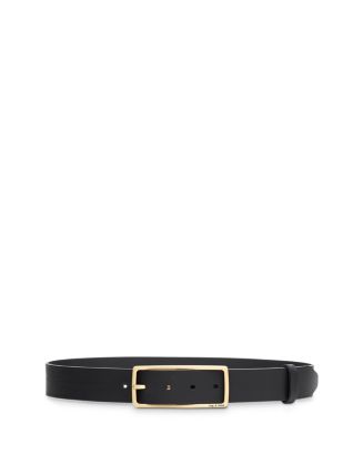 【関税込み】rag & bone ブラック Rebound レザーベルト Rebound Leather Belt - Black | rag & bone