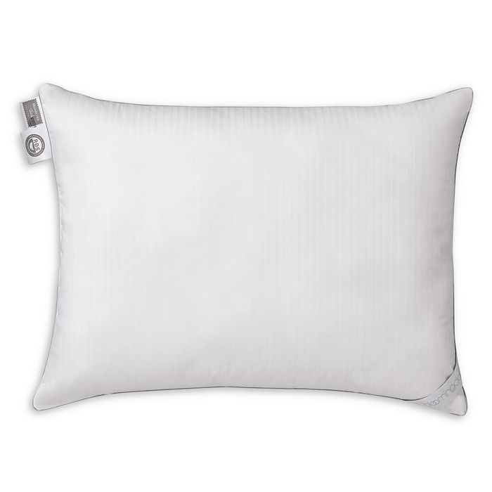 Shop Bloomingdale's My Flair Asthma & Allergy Friendly Down Standard Medium Pillow - 100% Exclusive In White