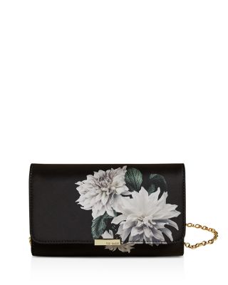 floral evening bag