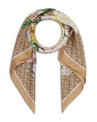 Burberry floral scarf online