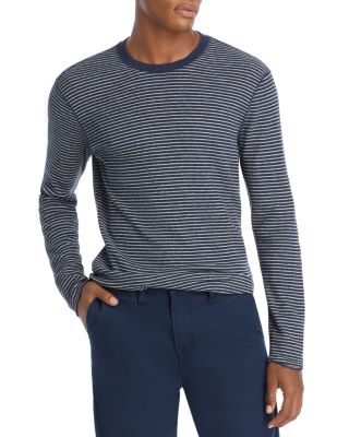 Vince Long Sleeve Striped Crewneck Tee | Bloomingdale's