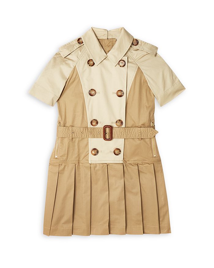 BURBERRY GIRLS' JEANNA TRENCH COAT DRESS - LITTLE KID, BIG KID,8030268