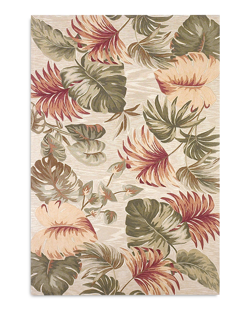 Kas Sparta Palm Leaves Area Rug, 5'3 X 8'3 In Beige