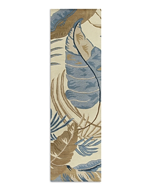 Kas Havana Rainforest Runner Area Rug, 2'3 X 8' In Ivory
