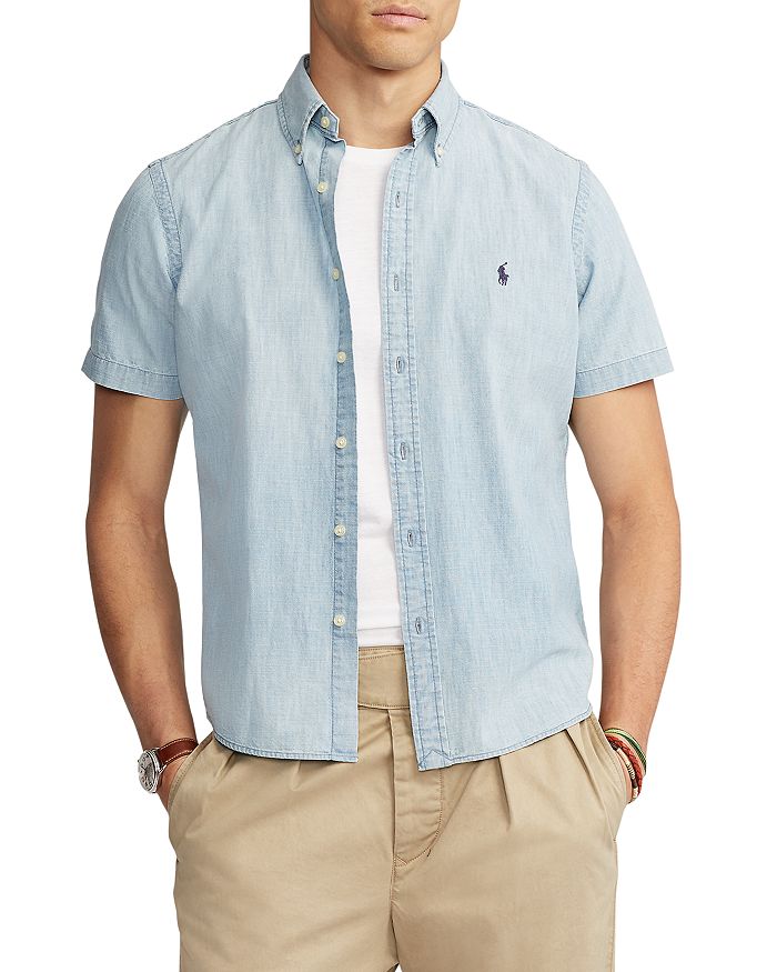 Polo ralph lauren classic fit chambray shirt discount