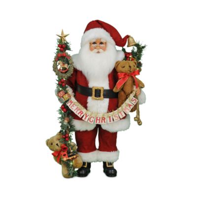 Karen Didion Originals - Lighted Musical Santa