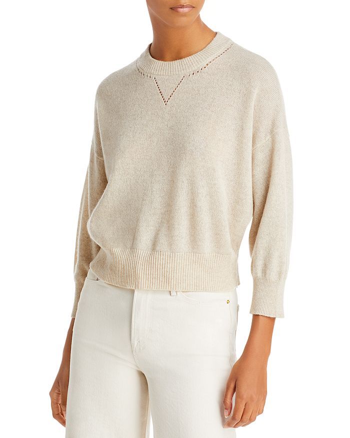 FRAME LE HIGH RISE CASHMERE & WOOL BOXY jumper,LWSW0857