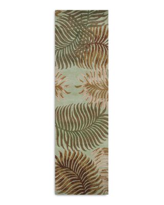 Kas Havana Fern View Runner Area Rug, 2'3 x 8'