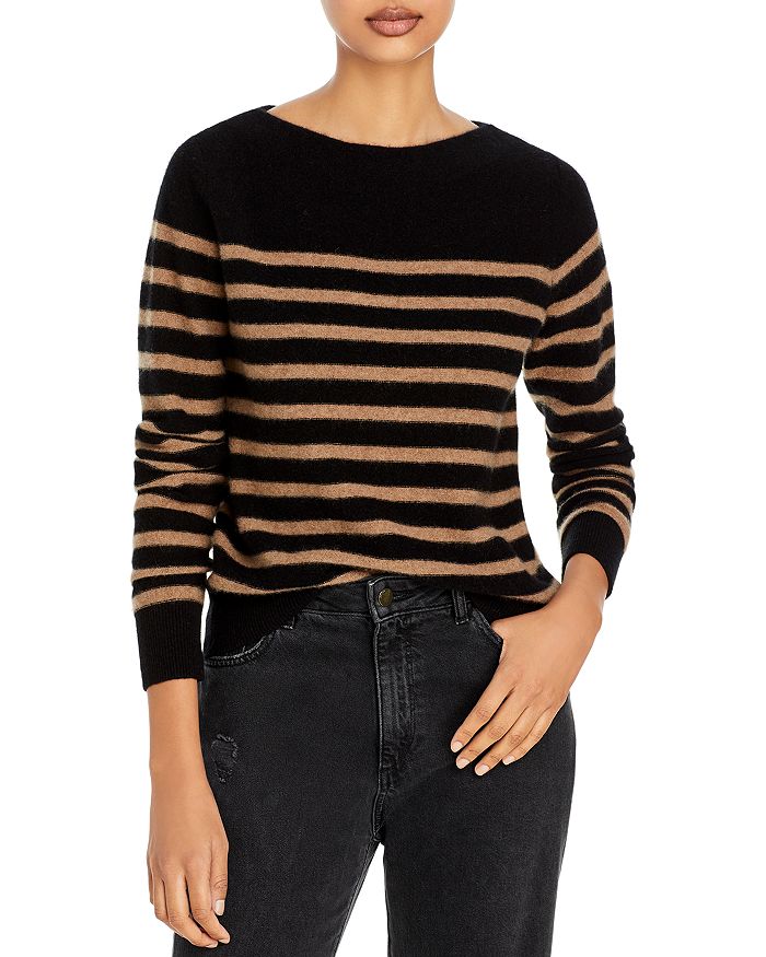 Vince Breton Striped Cashmere Sweater | Bloomingdale's