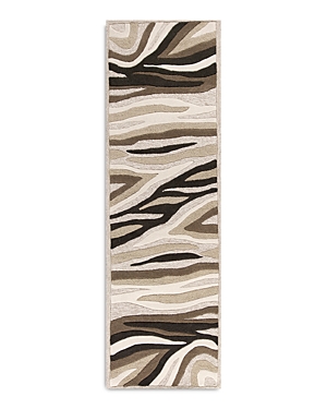 Kas Eternity Sandstorm Runner Area Rug, 2'3 X 7'6 In Natural