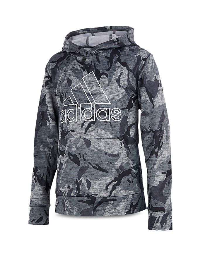 Adidas boys clearance camo hoodie