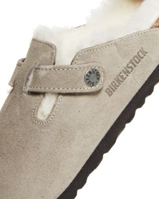 Women's Boston Shearling Clogs