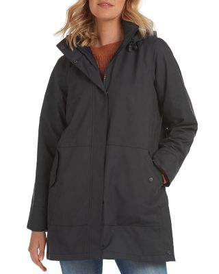 barbour roseate hooded raincoat