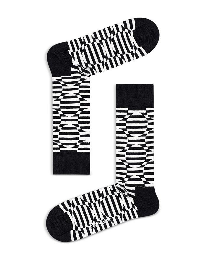 Happy Socks Printed Colorblock Contrast Socks | Bloomingdale's