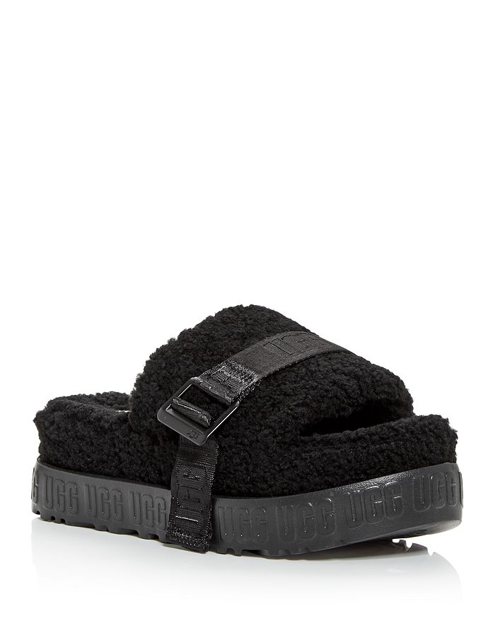 Ugg fluff store yeah slide bloomingdales