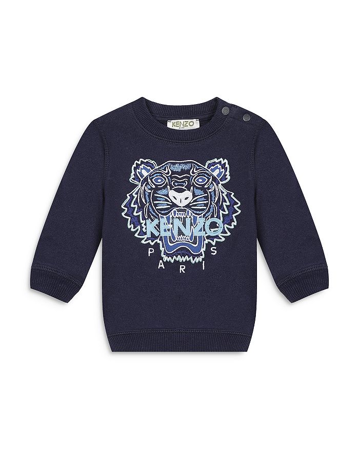 KENZO Boys Lucky Tiger Sweatshirt in Grey main image 1