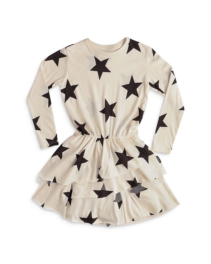 NUNUNU Girls Star Layered Dress Little Kid Bloomingdale s