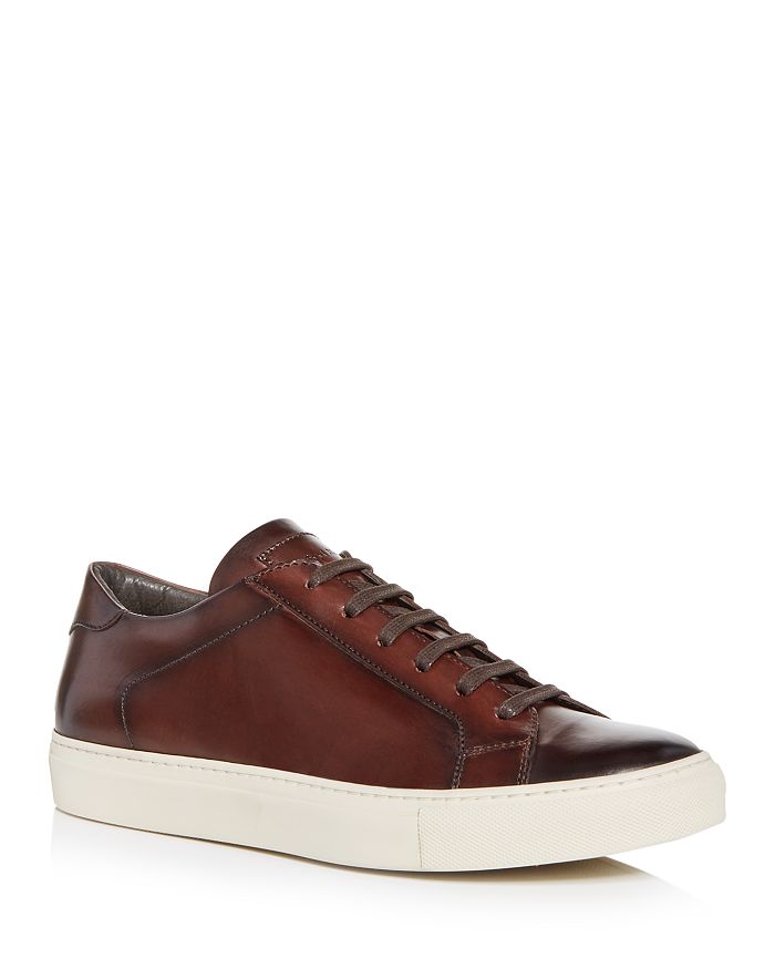 To Boot New York Men's Castle Low Top Sneakers In Mahogany