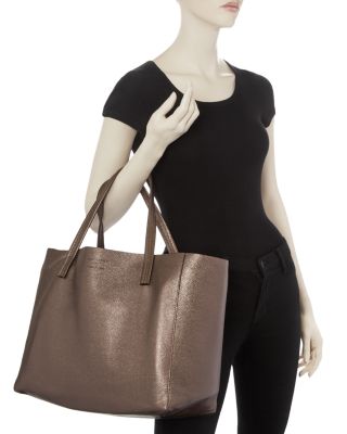 KURT GEIGER LONDON Violet Horizontal Leather Tote Bloomingdale's