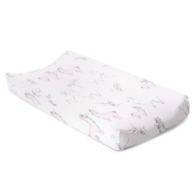 Oilo - Llama Jersey Changing Pad Cover