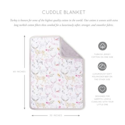 Fawn Jersey Cuddle Blanket