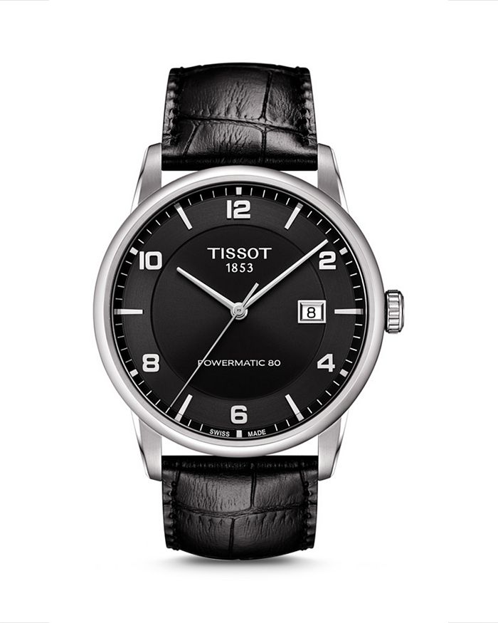 Tissot Luxury Watch, 41mm In Black