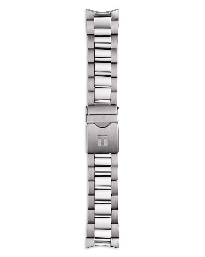 Shop Tissot Seastar 1000 Blue-dial Chronograph, 45.5mm In Black/silver