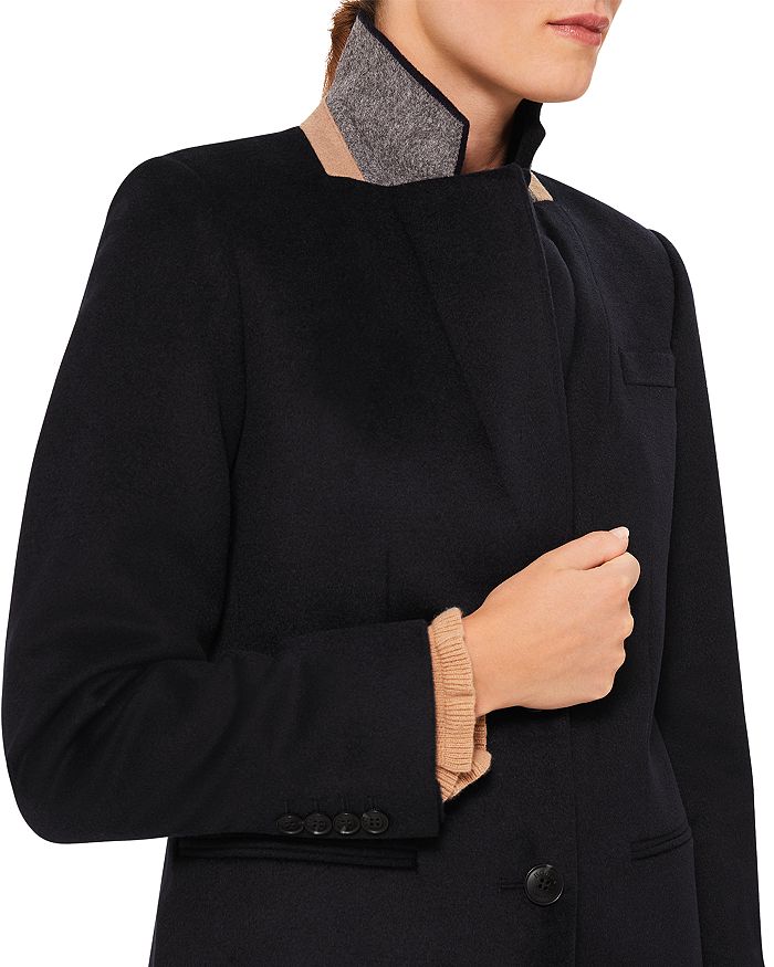 HOBBS LONDON PETITE TILDA WOOL COAT
