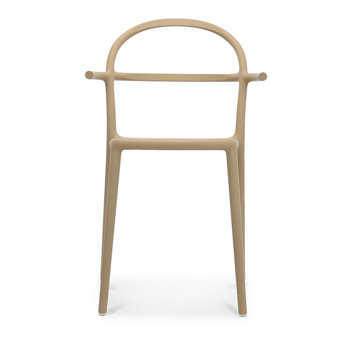 Kartell Generic C Chair, Set Of 2 In Matte Dove