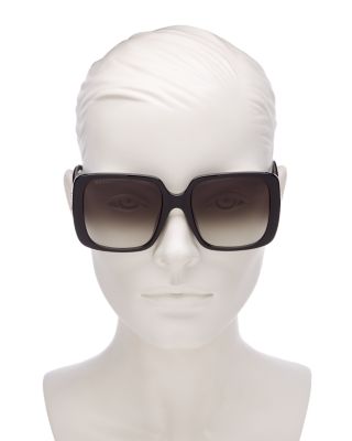 Women's Square Sunglasses, 56mm