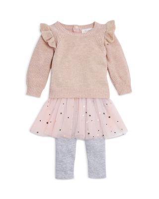 girls ruffle sweater