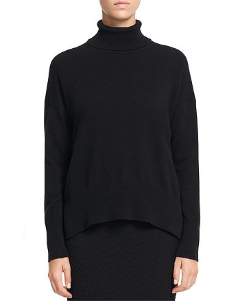 Theory Karenia Cashmere Turtleneck Sweater | Bloomingdale's