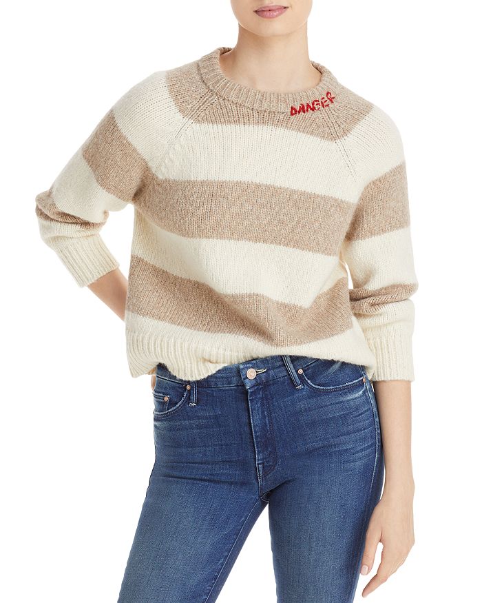 MOTHER The Boat Square Striped Sweater | Bloomingdale's