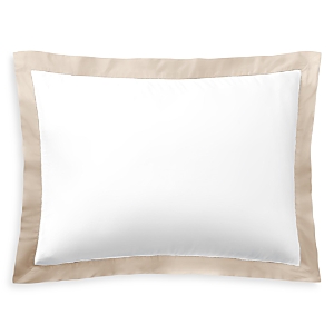 Polo Ralph Lauren Organic Sateen Border Sham, Standard In Coastal Sand
