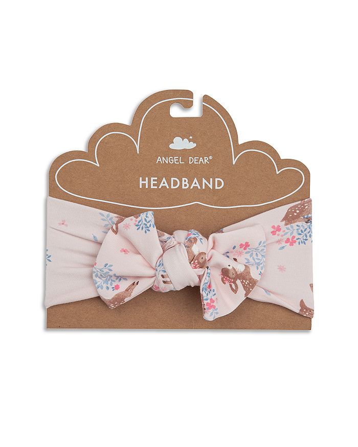 Angel Dear Kids' Girls' Woodland Deer Headband - Baby In Pink
