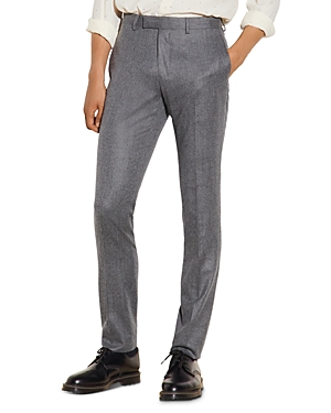 Sandro 120s Wool Flannel Suit Pants