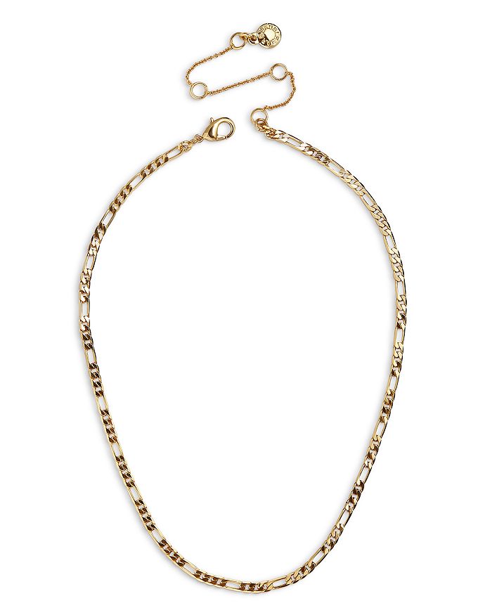 Shop Baublebar Figaro Link Choker Necklace, 13-16 In Gold