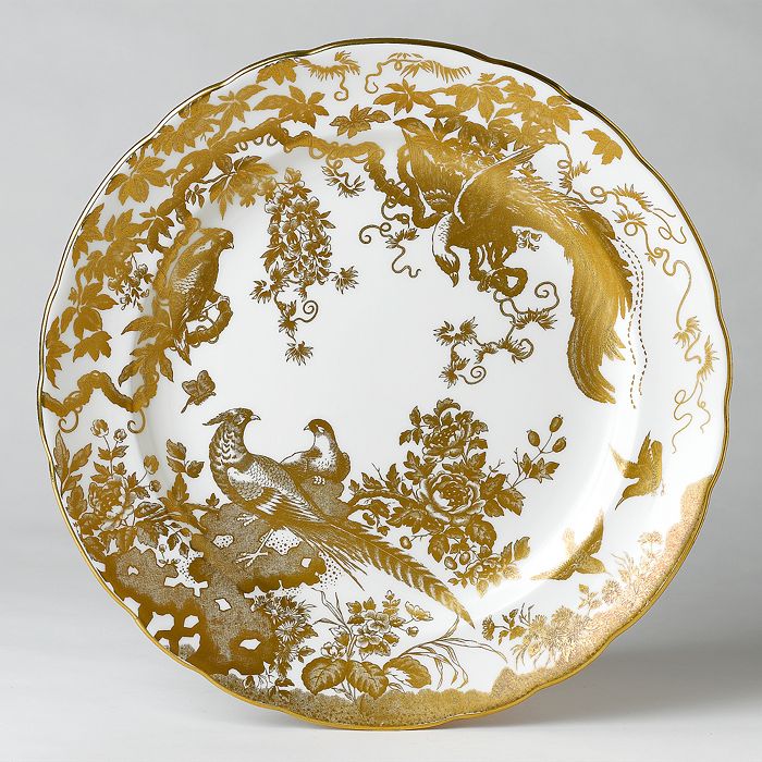 Shop Royal Crown Derby Gold Aves Dinner Plate, 10