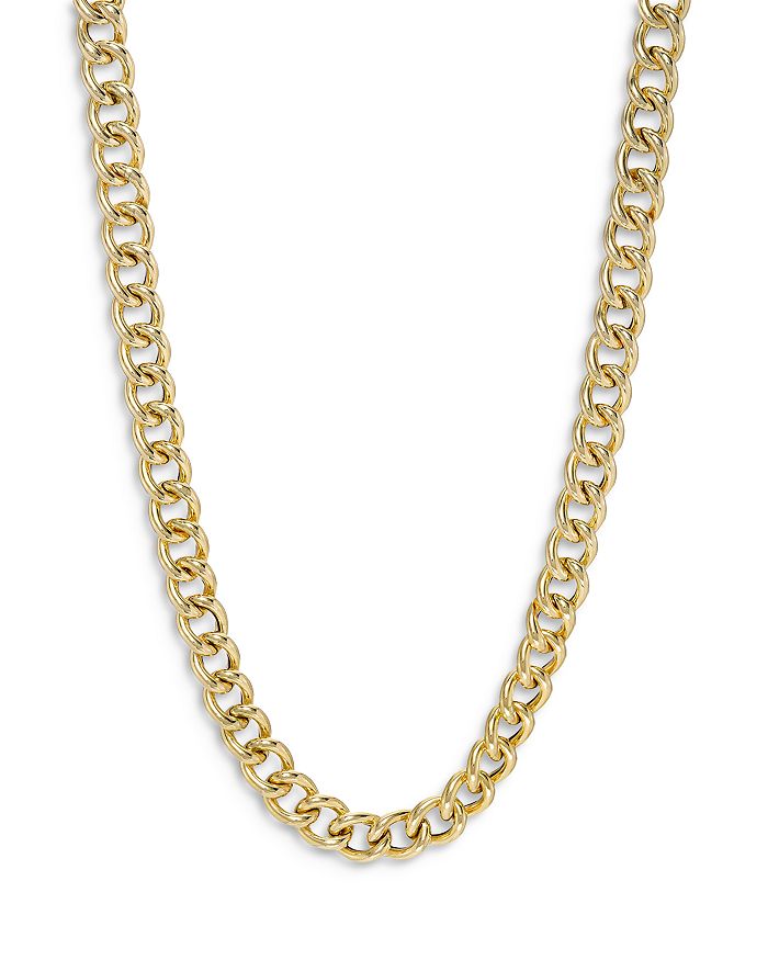 14 KT. Yellow Gold Curb Link Chain