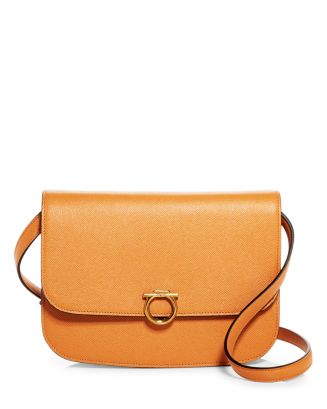 Salvatore Ferragamo Gemini Leather Shoulder Bag | Bloomingdale's