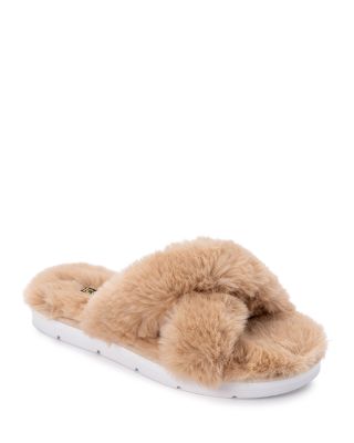 Ubuy Dolce Vita Faux Fur Slippers Dolce Vita Women's Pillar Faux
