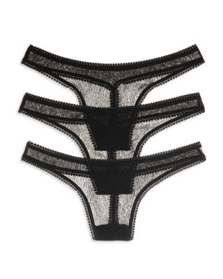 On Gossamer - Hip G Thongs, Set of 3