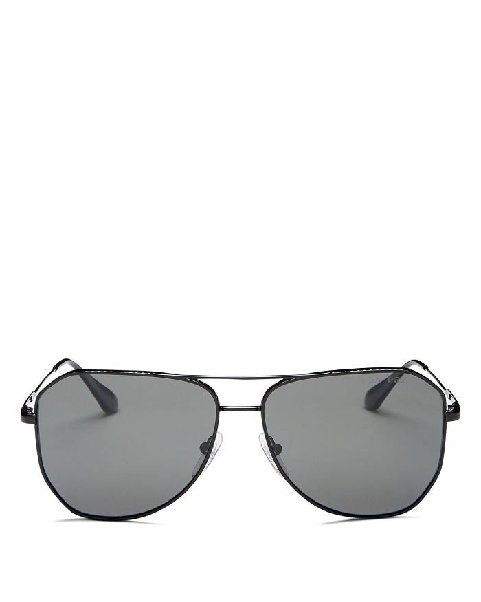 Prada Men's Polarized Aviator Sunglasses, 58mm Bloomingdale's