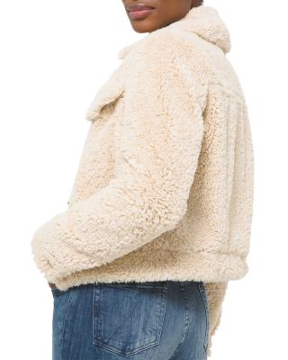 michael kors sherpa coat